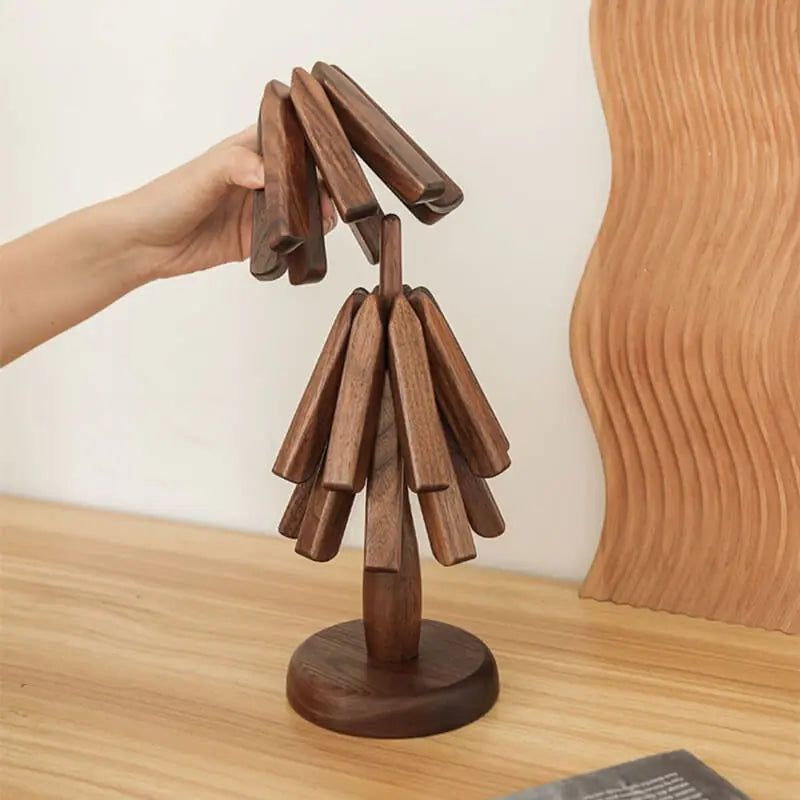 Wooden trivet