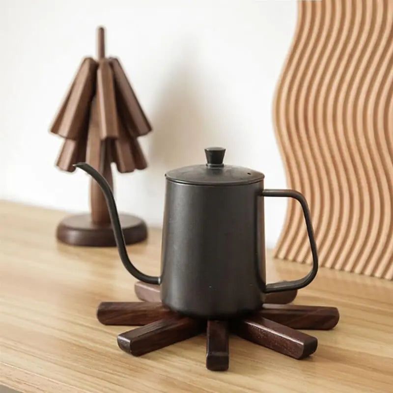 Wooden trivet